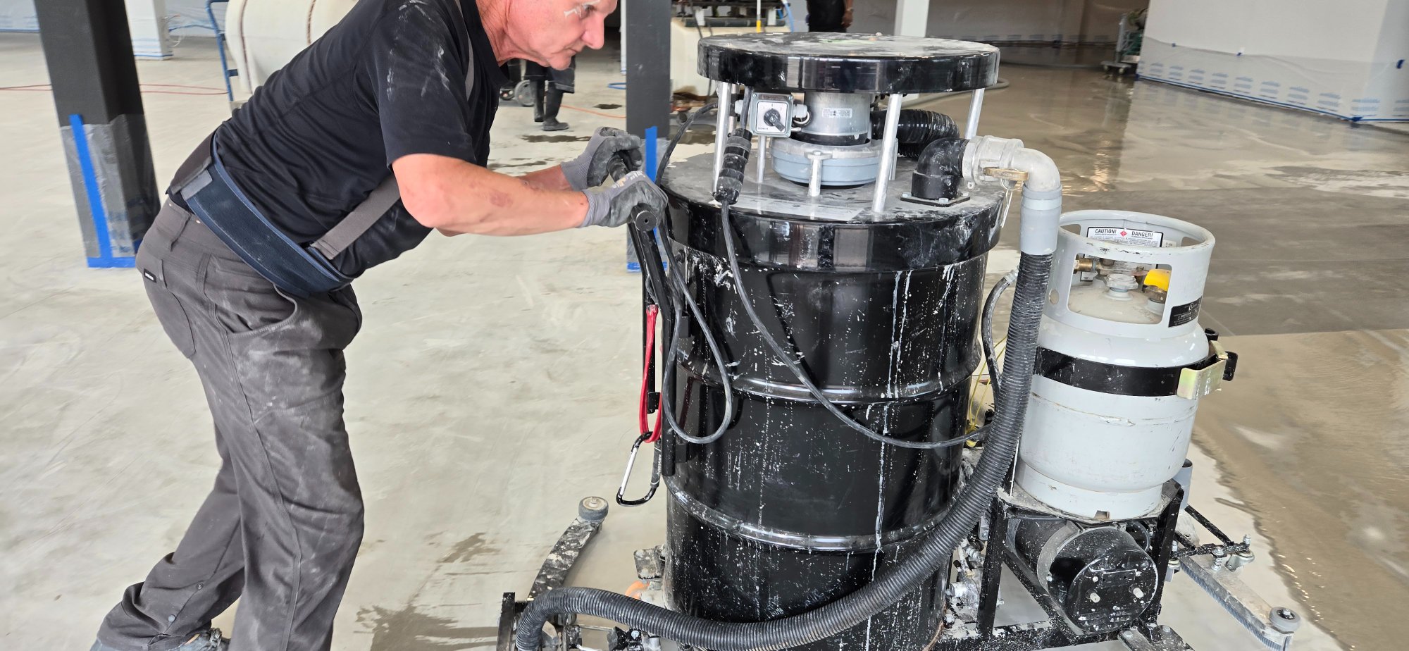 Industrial floor project
